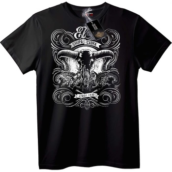 NOONEBRAND Тениска Chupa Cabra винтидж - 4XL, White