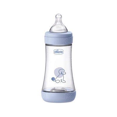 Chicco Láhev kojenecká antikoliková Perfect 5 modrá 240 ml
