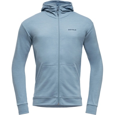 Devold Everyday Zip Hoodie Man Размер: XL / Цвят: светло син