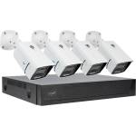 PNI ipmax poe 3 - Комплект за видеонаблюдение nvr с 4 poe порта, onvif и 4бр. 3mp ip камери (ipmax3)