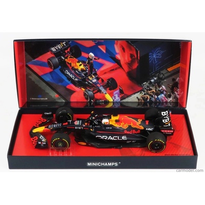 Minichamps Red bull F1 Rb18 Team Oracle Red Bull Racing N 1 World Champion Winner Belgium Gp 2022 Max Verstappen Matná Modrá Žlutá Červená 1:18
