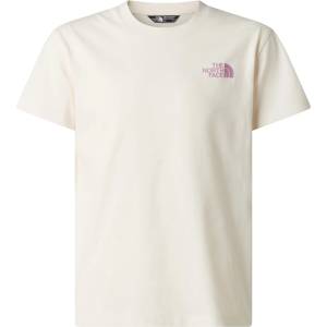 The North Face Детска тениска The North Face Kid's Teen Voyage Relaxed Short Sleeve Tee T-shirt - White Dune - размер XXL (704-5985-0216)