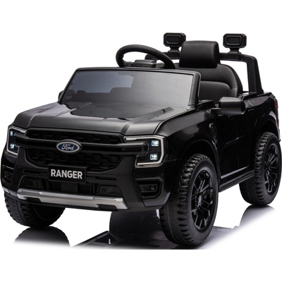 Kindermánia elektrické autíčko Ford Ranger Long nelakované čierne