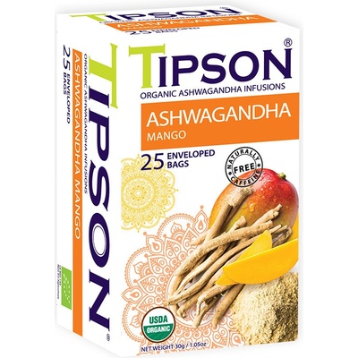 Tipson BIO Ashwagandha Mango 25 x 1,2 g