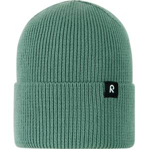 Reima Детска зимна шапка (beanie) Reima Kid's Reissari Beanie - Stone Green - размер 56-58 cm (904-2071-0913)