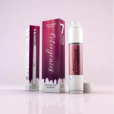 DreamWeave Colorgenics Melting Mix Lip Paint Pink/Purple rúž v lesku s ricinovým olejem růžová/fialová 4,8 ml