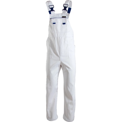 Polstar Работен полугащеризон в бял цвят Max от серията лятно работно облекло на vvmstore. com (AMOGW)