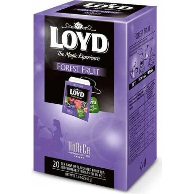 Loyd Expresný ovocný čaj Forest Fruit 20 x 2 g