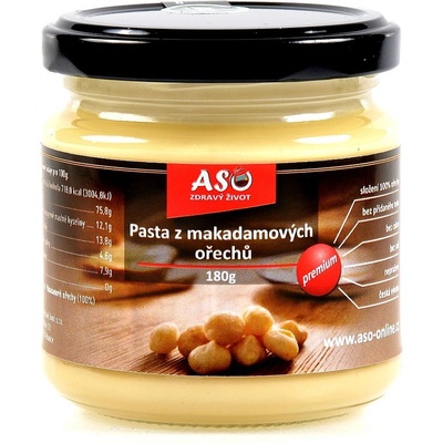 ASO Zdravý život Makadamová Pasta 180 g