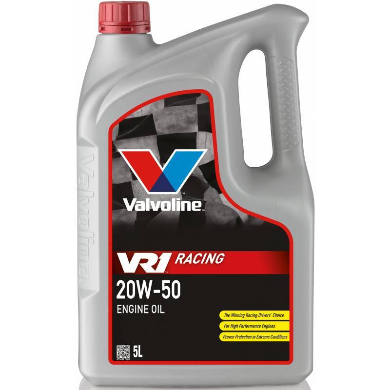 Valvoline VR1 Racing 20W-50 5 l od 1 292 Kč - Heureka.cz