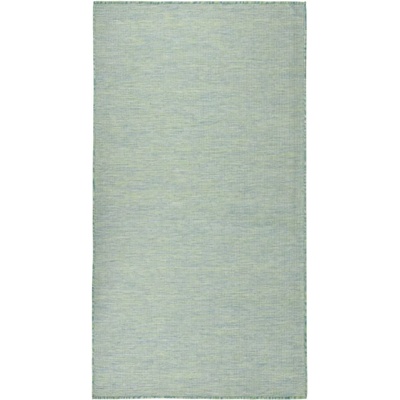 vidaXL Градински плоскотъкан килим, 80x150 см, тюркоазен (340799)