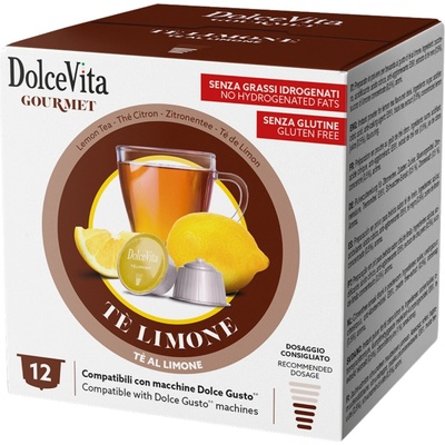 Dolce Vita Citrónový čaj do Dolce Gusto 12 kapsúl
