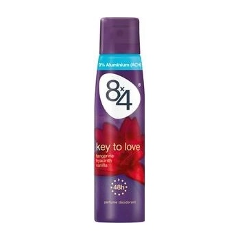 8x4 Key to love deospray 150 ml