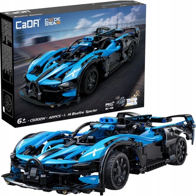 IQ models Programovateľná RC stavebnica - športové auto Helios - 419 dielikov