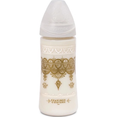 Suavinex Couture Láhev Grey 360 ml