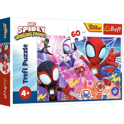 TREFL Spidey Hrdinské dobrodružstvo 60 dielov