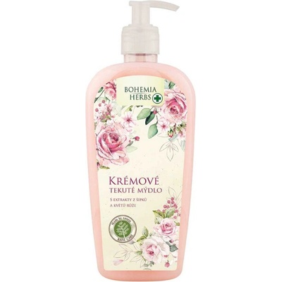 Bohemia Gifts & Cosmetics tekuté mydlo bohemia herbs rose 300 ml