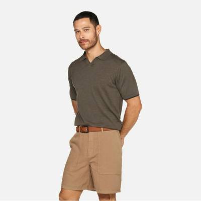 Geox Khaki мъжка поло тениска Geox Knit Geox | Zelen | МЪЖЕ | S