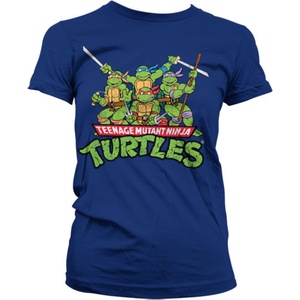 HYBRIS дамска тениска Костенурките Нинджа - Distressed Group - HYBRIS - NIC-5-TMNT005-H48-5