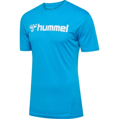 Hummel hmlLogo Jersey S/S modré
