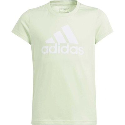 adidas BIG LOGO TEE Dívčí triko světle zelená