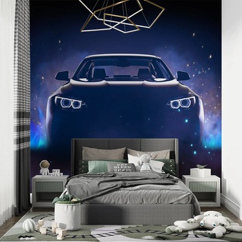 Image 1 of Art gift Фототапет - Синя кола