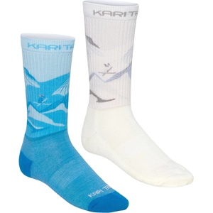 Kari Traa Дамски мериносови чорапи Kari Traa Women's Puffin Sock 2 Pack Merino socks - White - размер 36/37 (EU) (201-8750-0911)
