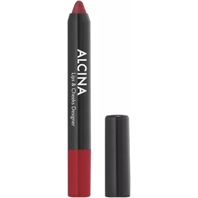Alcina rúž a tvářenka 2 v 1 Lip & Cheeks Designer Red 9 g