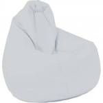 Pufrelax Пуф круша, 220л. , Nirvana Hobbit - Teteron White, За открито, Перящ се калъф, Пълнеж от Полистиролни перли
