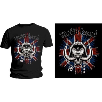Motörhead tričko British Warpig & Logo čierne