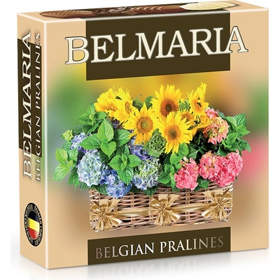 Selllot Belgické plněné pralinky 50 g - Košík květiny