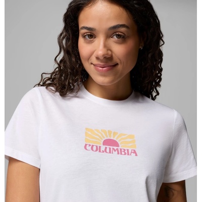 Columbia Ruby Springs Graphic Fitted S/S dámske tričko white