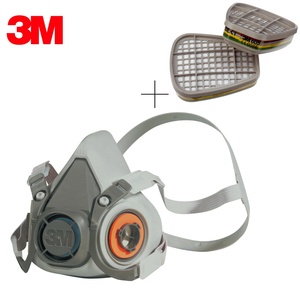3M Полумаска 3M 6000 + филтри 6059 ABEK1 - мултигазова защита (Combo 6000+6059)