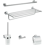 Hansgrohe Logis Universal - Комплект аксесоари за баня, хром 41728000 (41728000)
