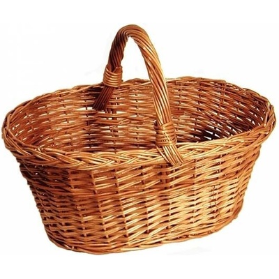 Nohel Garden Košík na houby proutěný přírodní 40x25x17cm