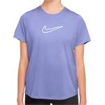 Nike Детска спортна тениска Nike Kid's One Fitted Dri-Fit Short-Sleeve Top Sport shirt - Light Thistle / White (704-4926-0613)
