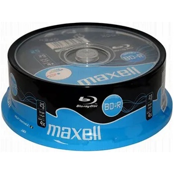 Maxell Оптичен носител BD-R media 25 Gb, Maxell, 25 бр (ML-DB-BDR25-25PRINT)