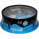 Maxell Оптичен носител BD-R media 25 Gb, Maxell, 25 бр (ML-DB-BDR25-25PRINT)