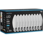 Mexen Nova 10x LED крушка E27, C37, 8W, Студена - 6500K, 840 lm - L102-E27-0865-01x10 (L102-E27-0865-01x10)