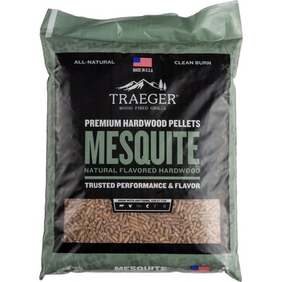 Traeger BBQ Dřevěné pelety MESQUITE, 9 kg