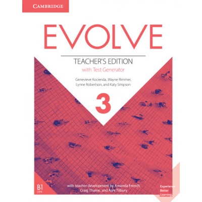 Evolve Level 3 Teacher's Edition with Test Generator | Genevieve Kocienda, Wayne Rimmer, Lynne Robertson, Katy Simpson
