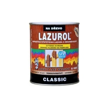 Lazurol Classic S1023 4 l ořech