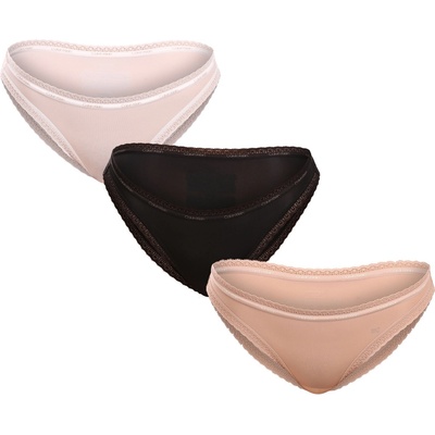 Calvin Klein Underwear Бикини 3 броя Calvin Klein Underwear | Cheren | ЖЕНИ | XS