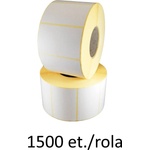 ZINTA Свалящи се TH-REM етикети ZINTA 89x36 мм, перфор, 1500 ет. /ролка (89X36X1500-TH-REM-PRF)