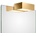 DECOR WALTHER Лампа над огледалото Box Clip On LED 15 см златна мат (0419782)