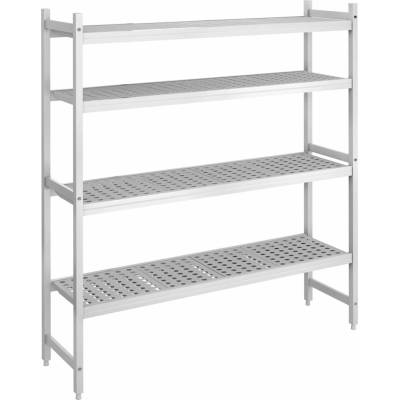 G.Gastro Základní hliníkový regál - 1486x1685 mm -Nosnost: 450 kg - D9779693