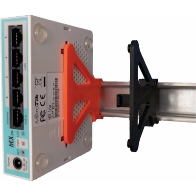 Mikrotik MT-DIN držiak na DIN lištu pre série RB hEX a hAP