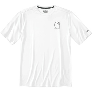Carhartt Мъжка тениска Carhartt Force Sun Defender S/S T-Shirt - White - размер M (216-5776-0212)