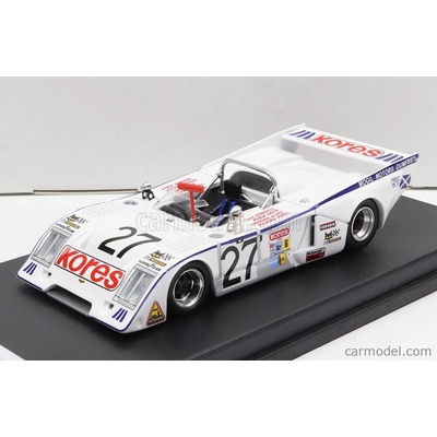 Trofeu Chevron B31 Bdg Team Kores Racing N 27 24h Le Mans 1978 T.charnell R.smith F.alliot R.jones Bílá 1:43