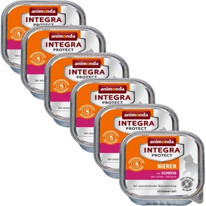 Animonda Integra Protect Cat Нирки - свинско 6 x 100 г